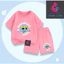 Bộ Quần Áo Trẻ Em Cotton Mùa Hè Hình Bé Gái Bubbles Girl Cute, Thoáng Khí Dễ Mặc Thoải Mái (M 293)