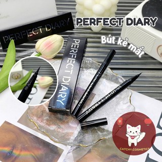 [PERFECT DIARY] Bút Kẻ Mắt Nước Perfect Diary Vỏ Đen Không Lem Trôi Liquid Eyeliner, 0.5ml