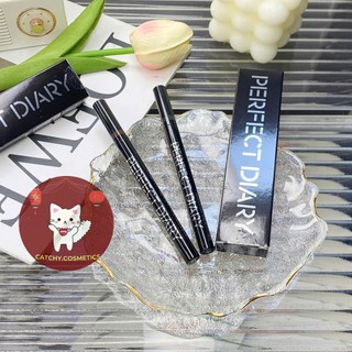 [PERFECT DIARY] Bút Kẻ Mắt Nước Perfect Diary Vỏ Đen Không Lem Trôi Liquid Eyeliner, 0.5ml