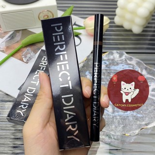 [PERFECT DIARY] Bút Kẻ Mắt Nước Perfect Diary Vỏ Đen Không Lem Trôi Liquid Eyeliner, 0.5ml