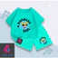 Set Bộ Thun Cotton Cho Bé Trai Bé Gái Hình Bé Gái Bubbles Girl Cute, Vải Thoáng Khí Êm Ái (M 293)