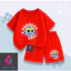 Set Bộ Thun Cotton Cho Bé Trai Bé Gái Hình Bé Gái Bubbles Girl Cute, Vải Thoáng Khí Êm Ái (M 293)
