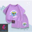 Set Bộ Thun Cotton Cho Bé Trai Bé Gái Hình Bé Gái Bubbles Girl Cute, Vải Thoáng Khí Êm Ái (M 293)