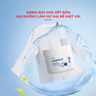 comb 2 hộpBột Tẩy Trắng Enzyme Sinh Học, Đánh Bay Vết Bẩn, Khử Vết Ố Vàng Trên Quần Áo, Tẩy Trắng Quần Áo Màu