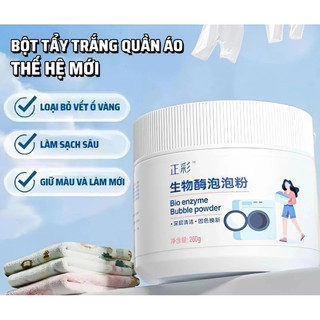 comb 2 hộpBột Tẩy Trắng Enzyme Sinh Học, Đánh Bay Vết Bẩn, Khử Vết Ố Vàng Trên Quần Áo, Tẩy Trắng Quần Áo Màu