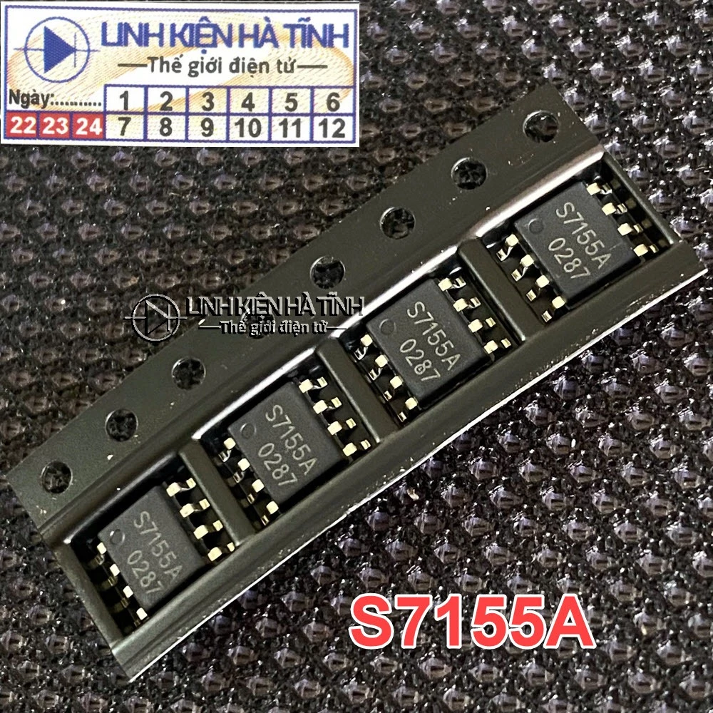 IC nguồn S7155A S7155 SLM7155A ngyên bản SOP-8 mới