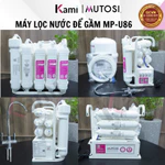 Máy Lọc Nước Để Gầm Tạo Ion Kiềm Hydrogen Mutosi MP-U86 Chính Hãng với 2 Chế Độ Lọc, Thiết Kế Nhỏ Gọn, Bảo Hành 36 Tháng — ảnh 4