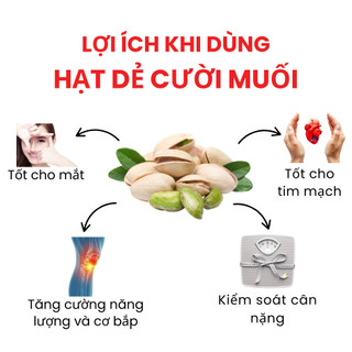 Hạt Dẻ Cười Muối Dan D Pak I Pistachios Salted I 160g