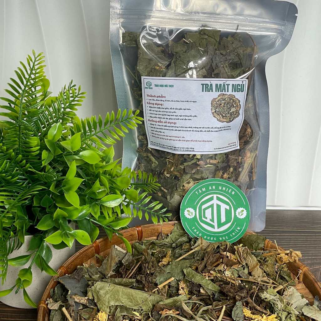 Trà Mất Ngủ Đức Thiện (150g) - Dành Cho Người Mất Ngủ Kinh Niên, Ngủ Không Sâu Giấc