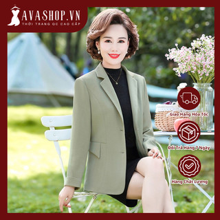Áo Khoác Vest Trung Niên Mềm Đẹp Cao Cấp AV45