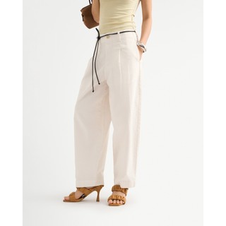 Quần Kaki Nữ Lưng Liền Form Cocoon - Routine 10S25PCAW005