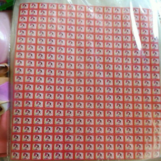 vỉ bốc thăm trúng thưởng nhẫn (vỉ 300 tem)