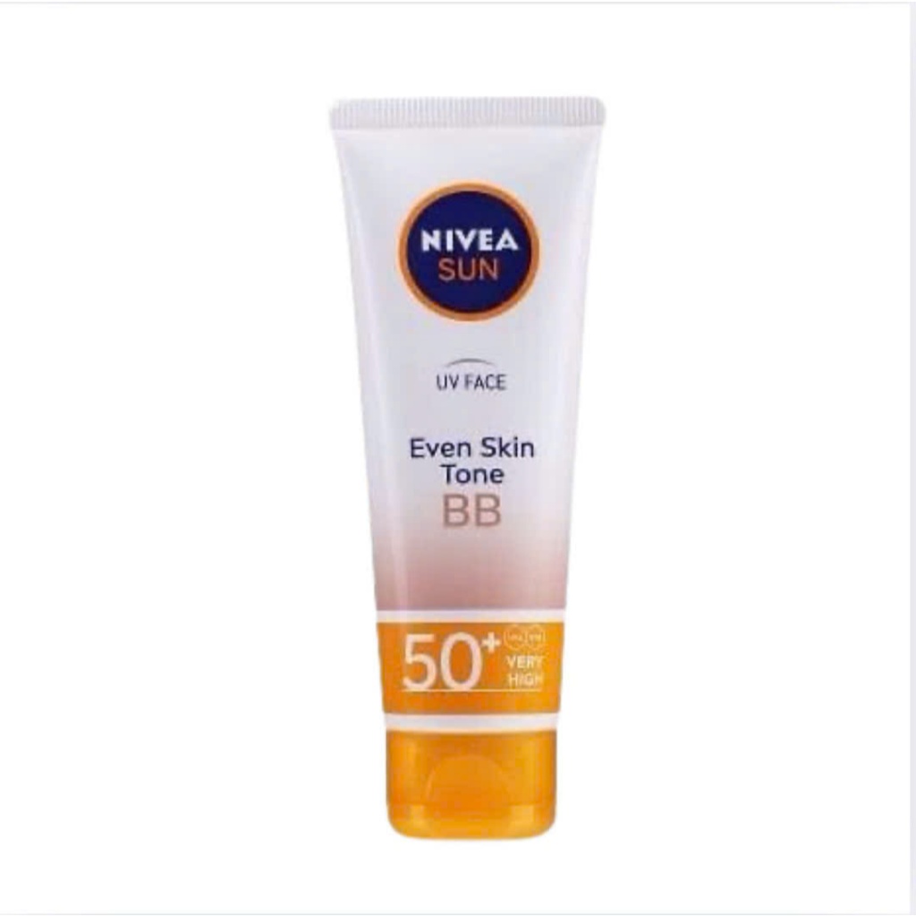 Kem chống nắng kiêm BB Cream Nivea Sun UV Face Sunscreen SPF50