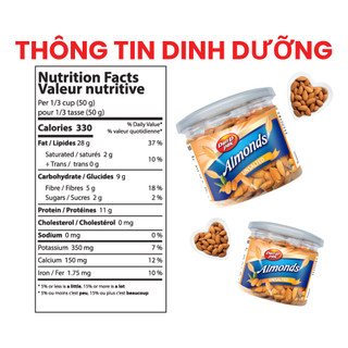 Hạnh Nhân Không Muối Dan D Pak I Almonds Unsalted I 170g