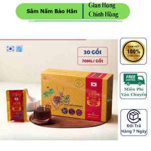 Nươc Hồng Sâm Nhung Hươu (70ml x 30 gói) – Daedong ( hàng mới về )