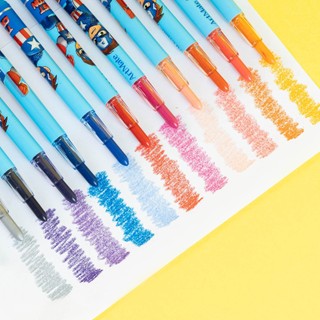 [Sale 50%]  Bút Sáp Vặn Sáp Màu Hữu Cơ Có Vỏ Nhựa Bảo Vệ Khó Gãy, Không Bẩn Tay, Màu Tươi Sáng, Mịn, An Toàn