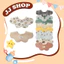 Yếm Tròn Vải Cotton 2 Mặt BEBEBONGBONG Cho Bé