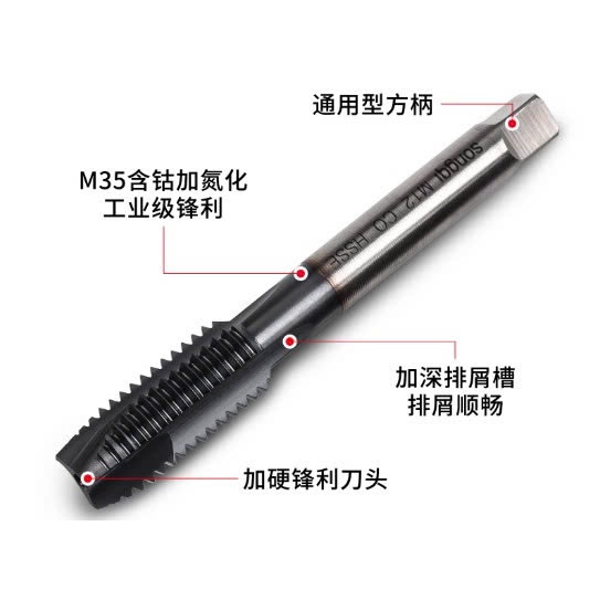 Mũi taro ren ống NPT – Dụng cụ tạo ren ống chuẩn Mỹ (NPT1/16 – NPT1")