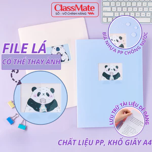 File Lá Đựng Tài Liệu Classmate A4 Chống Nước Nhiều Ngăn - Tệp Đựng Tài Liệu, Sổ Lưu Trữ Hồ Sơ Giấy Tờ, Bài Kiểm Tra