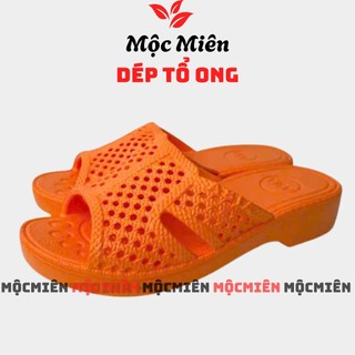 Dép tổ ong Asia nam nữ màu Cam siêu nhẹ. Hàng chính hãng cao cấ