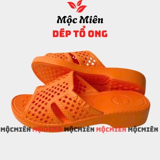Dép tổ ong Asia nam nữ màu Cam siêu nhẹ. Hàng chính hãng cao cấ