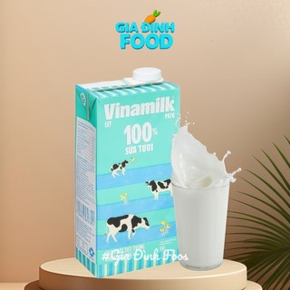 Sữa tươi tiệt trùng Vinamilk 1L có đường/không đường/ít đường