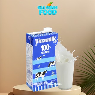 Sữa tươi tiệt trùng Vinamilk 1L có đường/không đường/ít đường
