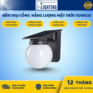 Đèn Gắn Tường Năng Lượng Mặt Trời, Đèn Sân Vườn 3 Màu Led Chống Nước, Tiết Kiệm Điện BH 1 Năm