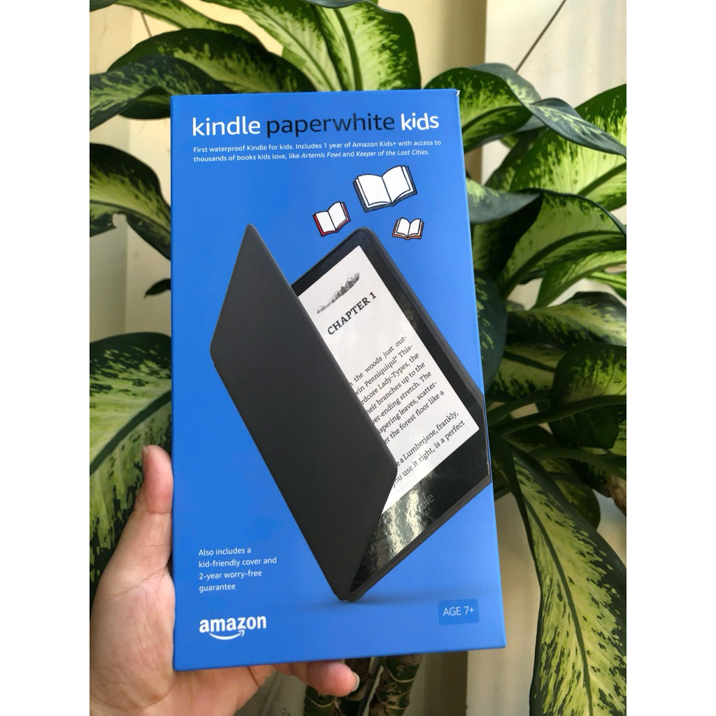 Máy đọc sách Kindle paperwhite 5 và 6 Kids (2021 / 2024) / Kèm bao da chính hãng | BigBuy360 - bigbuy360.vn