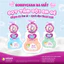 Combo sơ sinh sạch dịu: Miếng lót sơ sinh Bobby Newborn 1-108 miếng & Bọt tắm gội em bé Nature Care - Soft Care 200ml