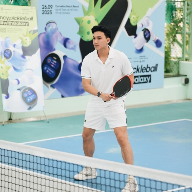 [TẶNG GEL CHỐNG NẮNG]Set đồ bộ thể thao nam Pickleball Áo Polo Exdry và Quần Dink Shot Essentials thấm hút Coolmate
