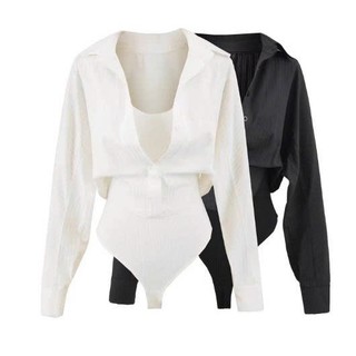 Sơ mi Bodysuit two pieces M526