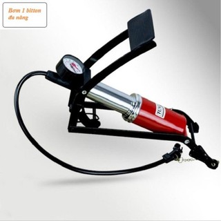 Bơm Đạp Chân YATASMART Cao Cấp Dành Cho Xe Đạp - Xe Máy - Xe Ô Tô Mẫu Mới Nhất