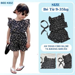 Đồ Bộ Bé Gái,  Sét Đồ Bé Gái Thiết Kế Hoa Nhí Xinh Xắn Chất Liệu Cotton Mát Mẻ Tặng Kèm Tuban