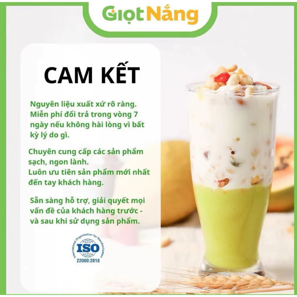 Granola Giọt Nắng Ngũ Cốc Ngon Giòn Với Trái Cây Sấy Gạo Lức Yến Mạch Và Các Vị Hạt Mới GRAN