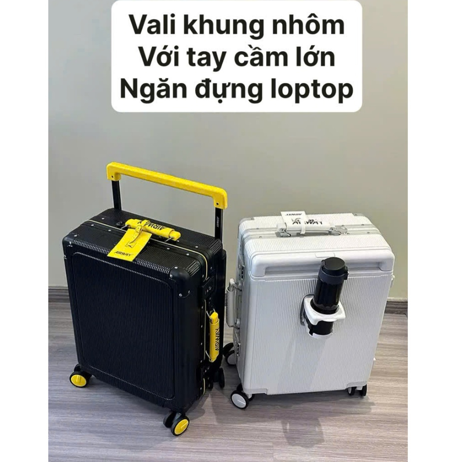 vali Airway chính hãng nhật bản size 20 xách tay [bảo hành phụ kiện 5 năm