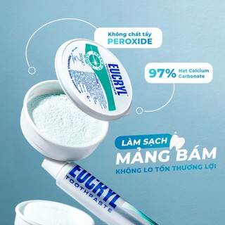 Bột Làm Trắng Răng Eucryl Hương Bạc Hà Tooth Powder Freshmint (50g)
