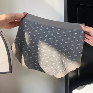 Quần Lót Nữ Cotton Cạp Vừa Viền Su Mềm, Quần Chip Hoạ Tiết Xinh Đáy Mở Rộng Thoáng King Shop L-758