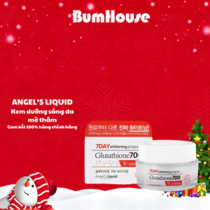 Kem Dưỡng Angel's Liquid's Glutathione700 7Day Whitening Program VCream Trắng Da, Mờ Thâm Nám (50g)