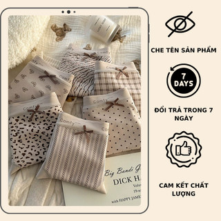 Quần lót nữ cotton cao cấp chất vải mềm mại thoáng khí, Quần chip nữ đáy may 2 lớp kháng khuẩn L8383