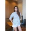 Áo sơ mi sọc nữ GILLEE dáng dài (NHIỀU MÀU) cúc đôi nổi bật vải cotton cao cấp thoáng khí mịn như lụa FAS382
