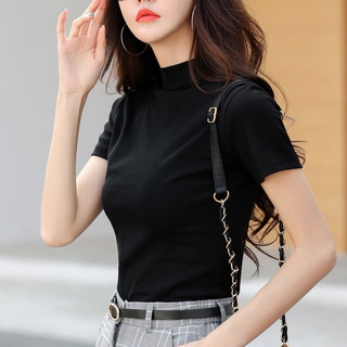 Áo Thun Nữ Cổ Lọ Cotton Ngọt Ngào Quyến Rũ AL60