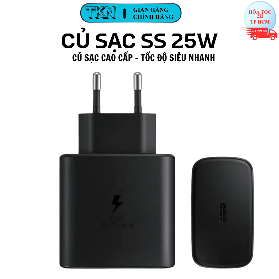 Củ sạc nhanh 25w, Bảo hành chính hãng NAHU lỗi 1 đổi 1 trong 30 ngày