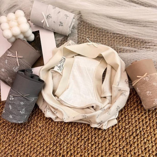 Quần Lót Nữ Cotton Cạp Vừa Viền Su Mềm, Quần Chip Hoạ Tiết Xinh Đáy Mở Rộng Thoáng King Shop L-758