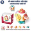 Đồ Chơi Trứng Bận Rộn Montessori GutyKids Khối Bận Rộn Cầm Tay 6 Mặt Cao Cấp Phát Triển Trí Tuệ Và Khả Năng Vận Động