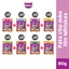 Thức Ăn Dạng Sốt Cho Mèo Trưởng Thành WHISKAS Mix 8 Vị - 80g (24 Túi)
