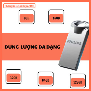 USB 2.0 PH BH 8GB/16GB/32GB/64GB/128GB – Vỏ Kim Loại Mini Chống Nước Siêu Bền