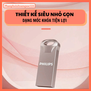 USB 2.0 PH BH 8GB/16GB/32GB/64GB/128GB – Vỏ Kim Loại Mini Chống Nước Siêu Bền