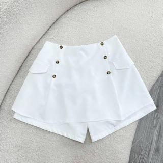 Quần giả váy bigsize nữ lưng cao có chun co giãn chất vải tuyết chéo mềm mại cho chubby GVN