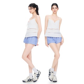 CARA Quần ngắn nữ Soji dáng mini phối cạp trắng năng động